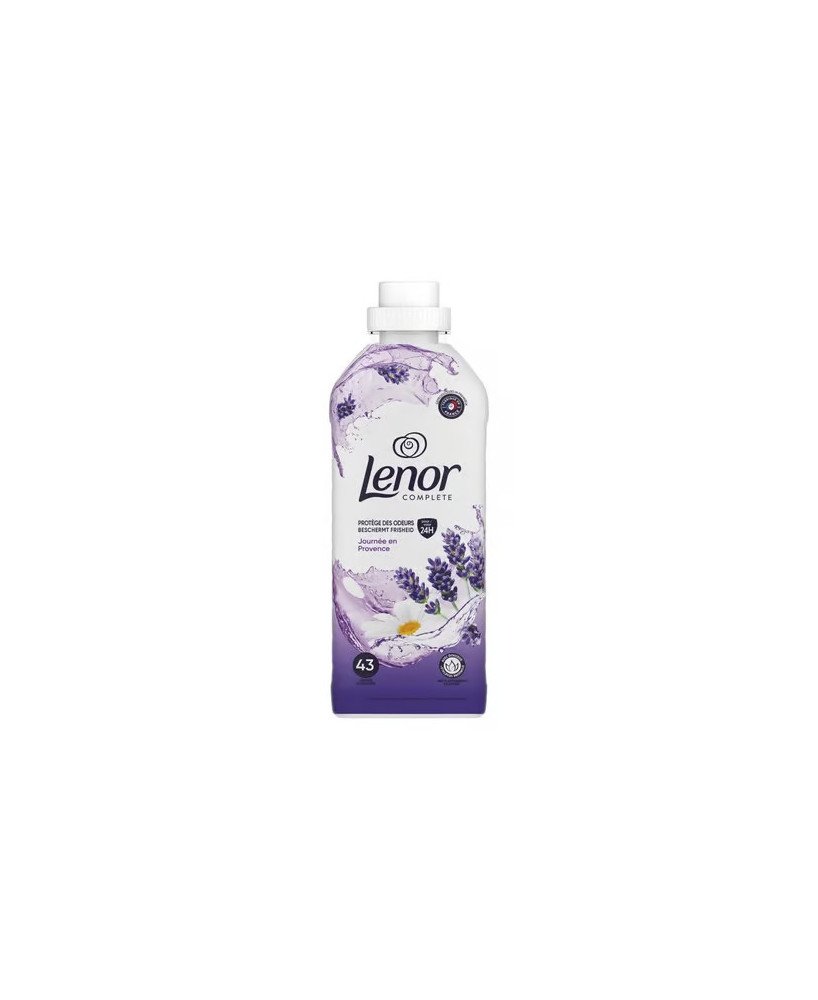 Pack lot de 12 Lenor adoucissant 43 lavages journée en provence complet 903ml